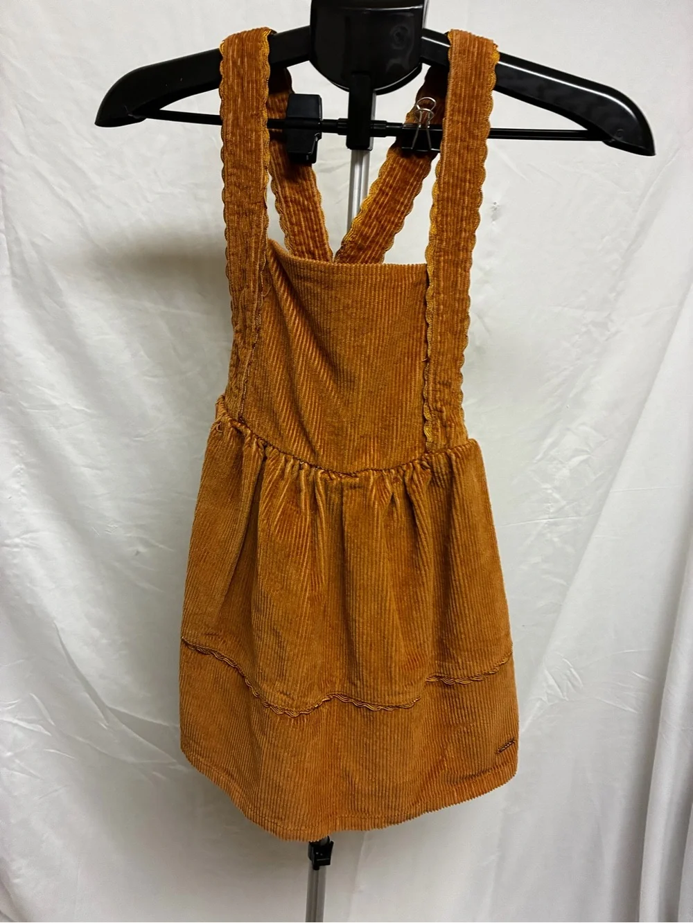 Tehari Girls Corduroy jumper skirt size 7